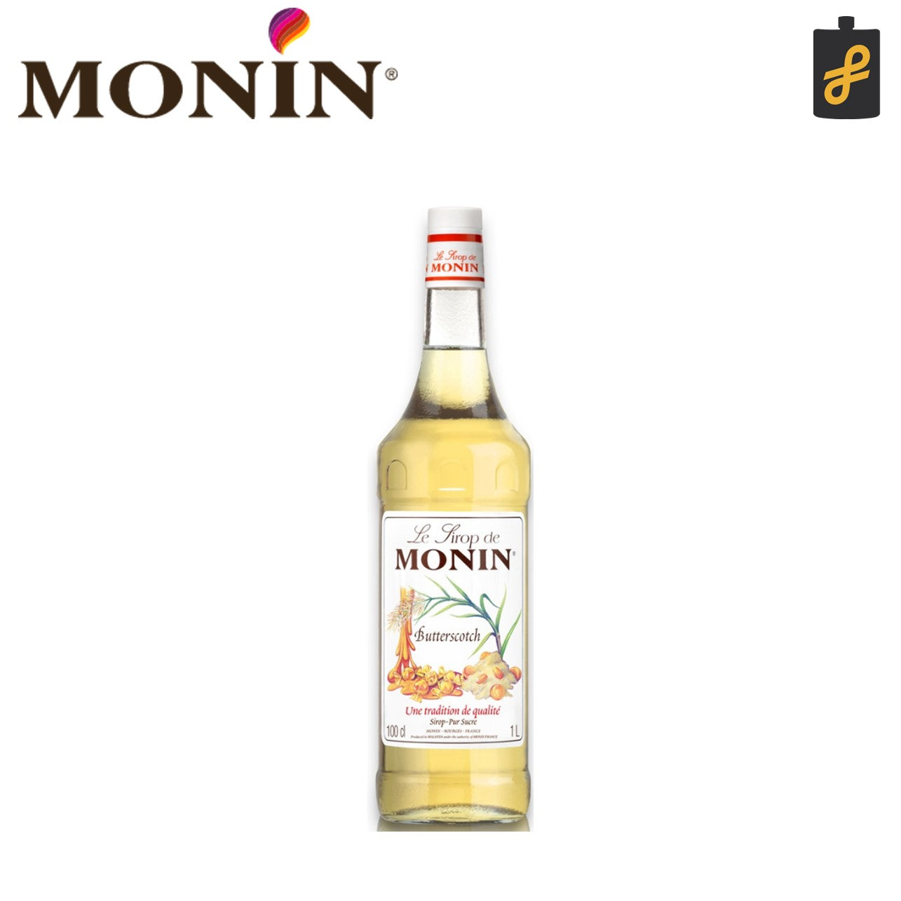 Sirop de caramel sans sucre monin 250 ml