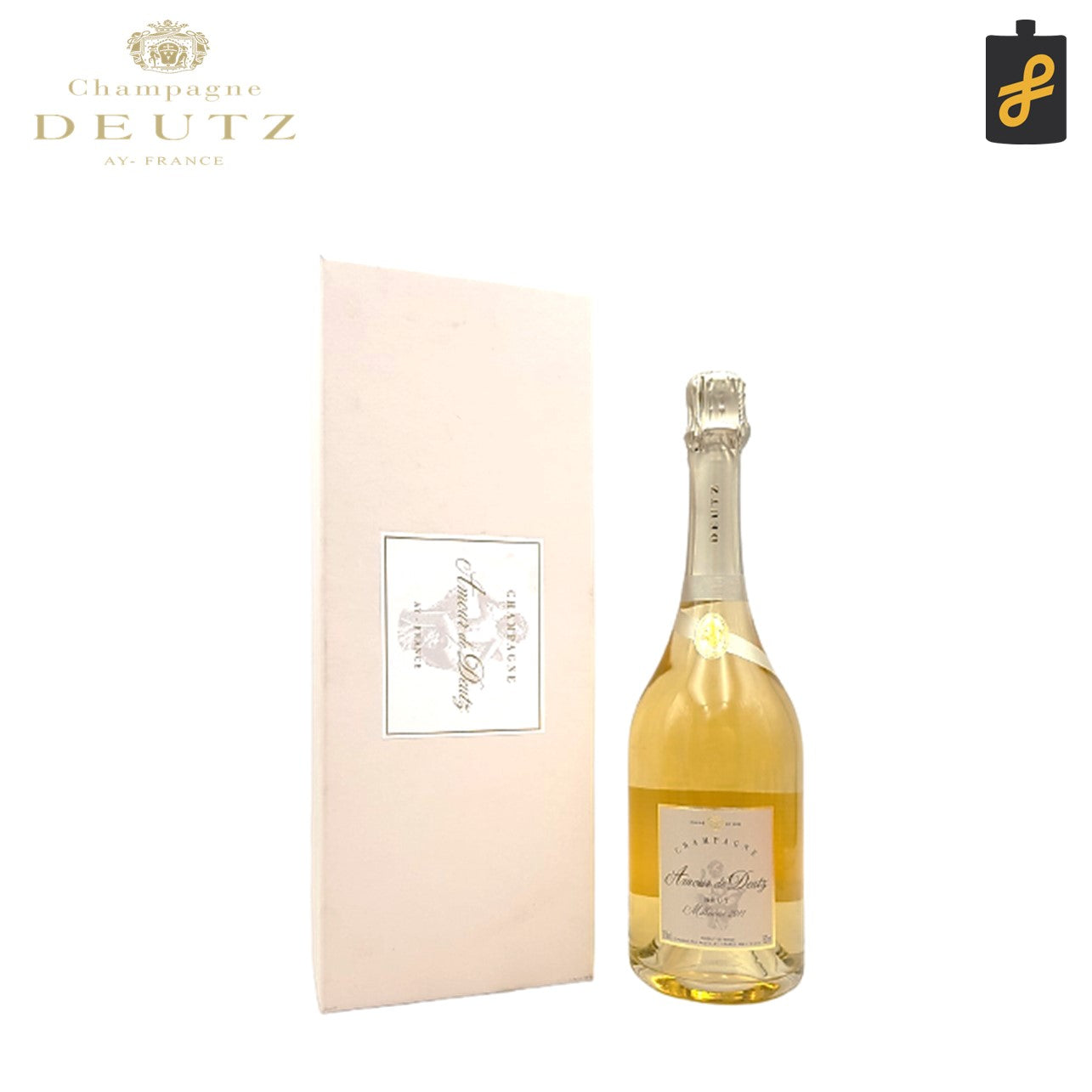 2008 Deutz Champagne Amour de Deutz, Blanc de Blancs, Bottle (750mL)