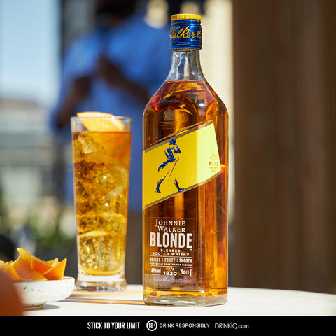 Johnnie Walker Blonde Blended Scotch Whisky 700ml With Free Jigger Cap 30ml