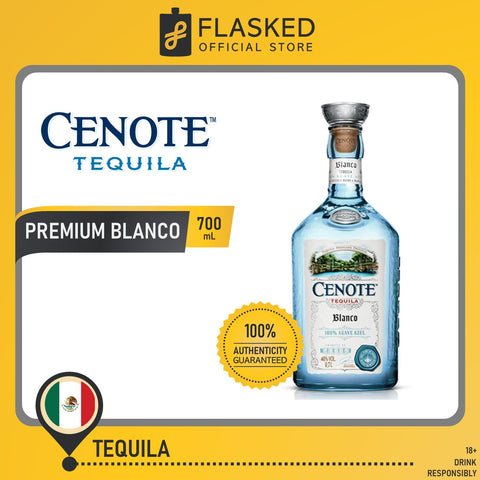 Cenote Premium Blanco Tequila 700ml