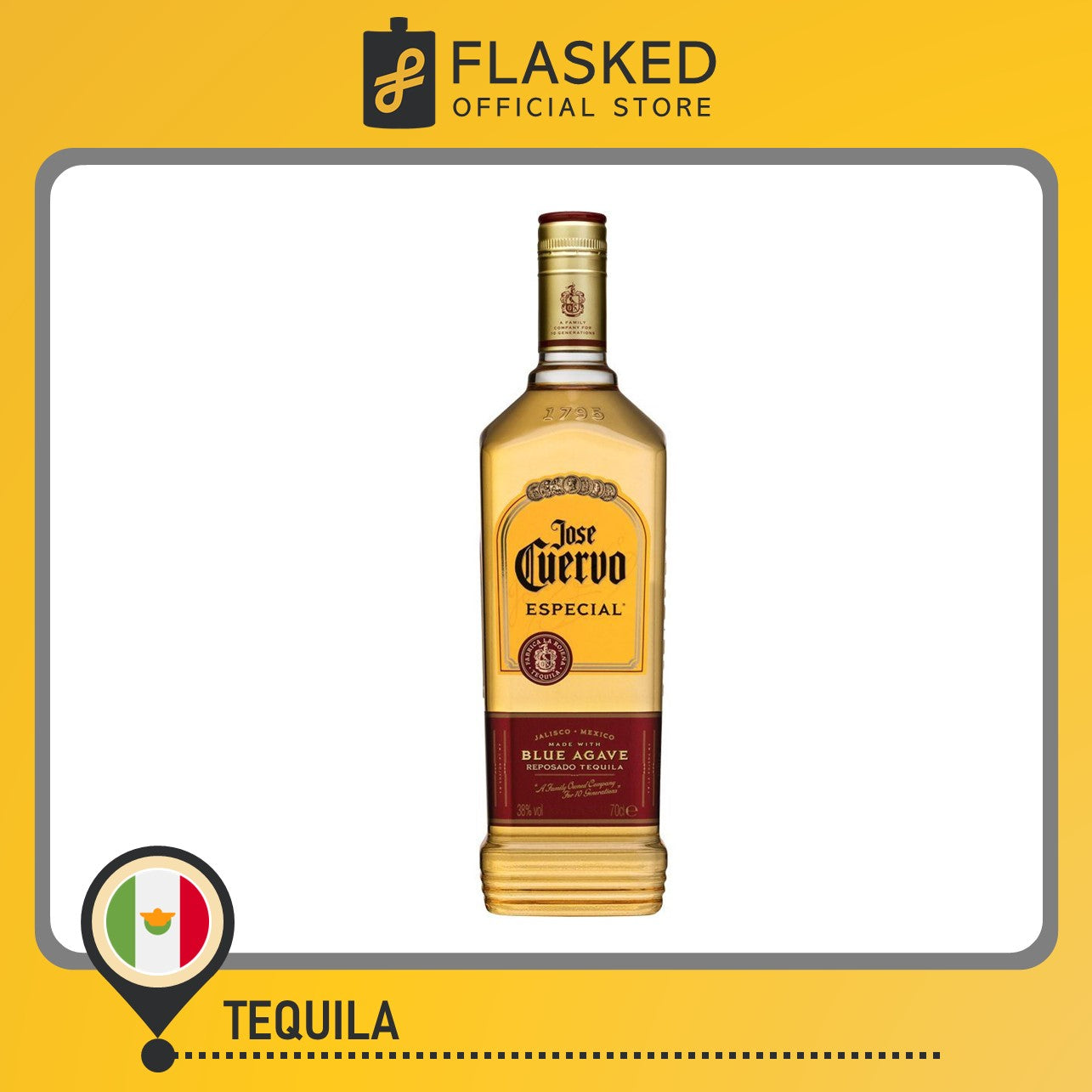 Jose Cuervo Gold Tequila 700mL