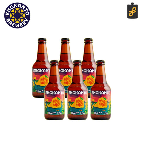 Engkanto Mango Nation - Hazy IPA Beer 330mL 6 Pack