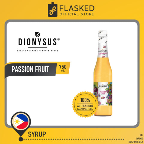 Dionysus Passion Fruit Syrup 750ml