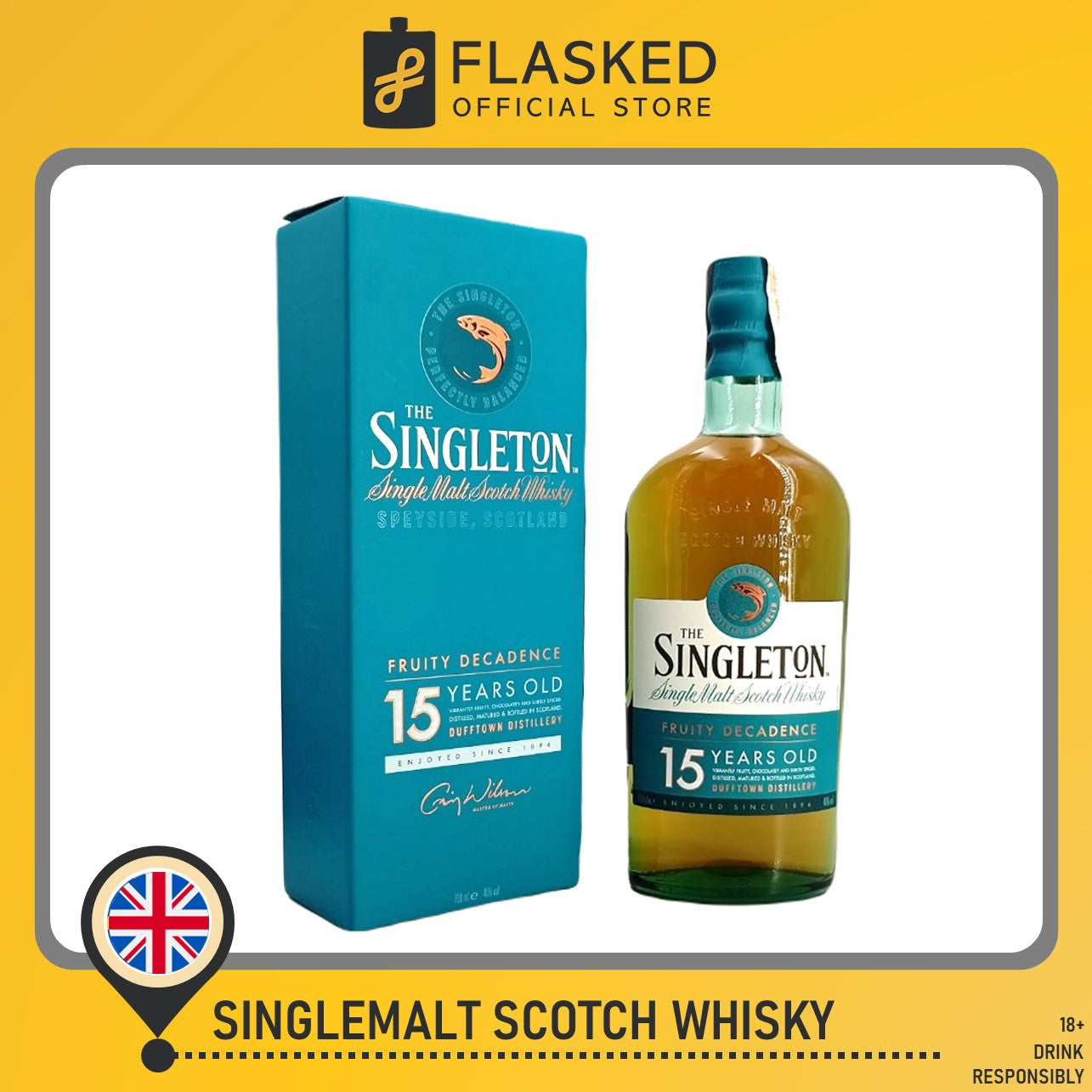 Singleton Dufftown 15 Year Old 700mL