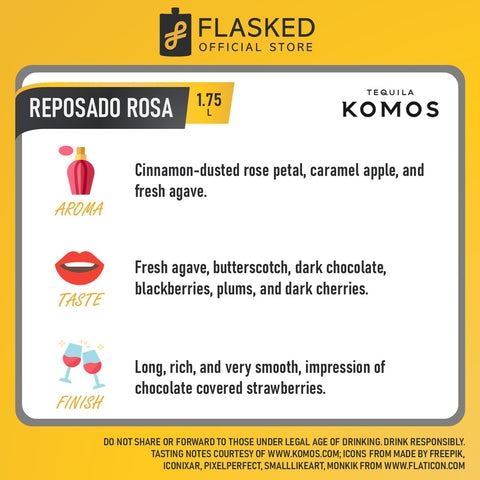 Komos Reposado Rosa (Pink) 1750ml