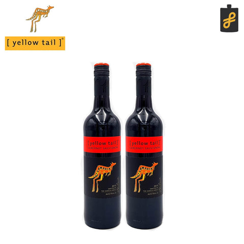 Yellow Tail Cabernet Sauvignon Red Wine 750mL 2 Set Christmas Bundle