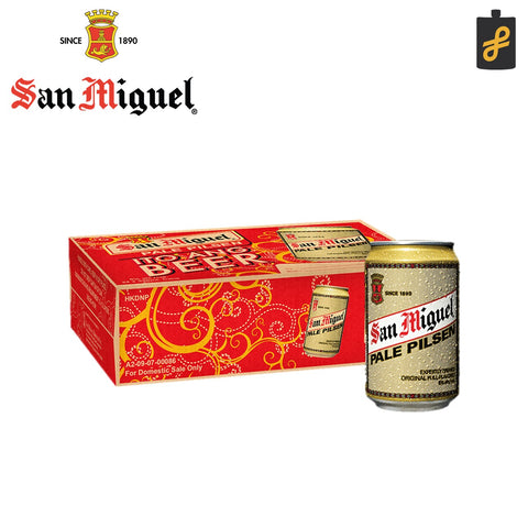 San Miguel Pale Pilsen Beer 1 Case 330mL