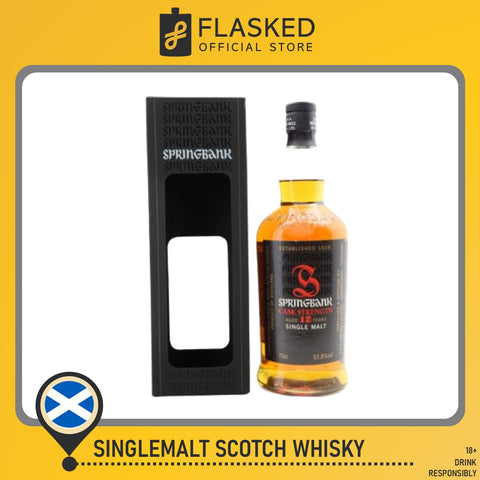 Springbank 12 Year Old Cask Strength Old Style 2015 Release 700mL