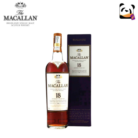 The Macallan 18 Year Old Sherry Oak 1991 Release 700mL