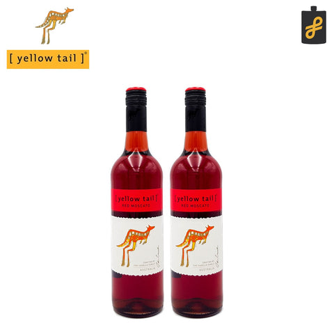 Yellow Tail Red Moscato Wine 750mL 2 Set Christmas Bundle