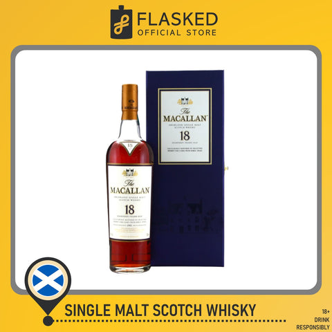 The Macallan 18 Year Old Sherry Oak 1993 Release 700mL