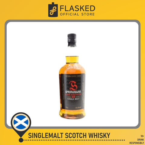 Springbank 12 Year Old Cask Strength Old Style 2015 Release 700mL