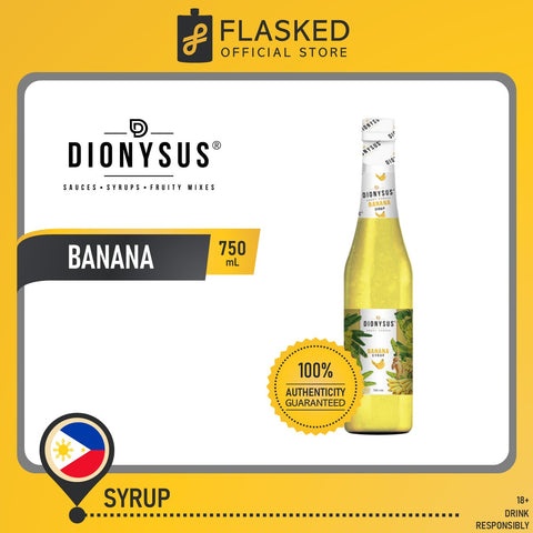 Dionysus Banana Syrup 750ml