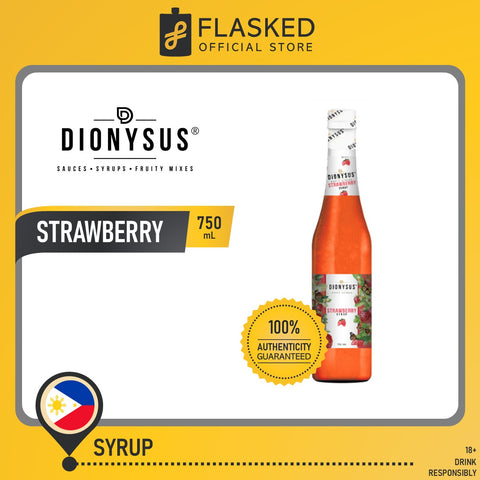 Dionysus Strawberry Syrup 750ml