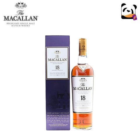 The Macallan 18 Year Old Sherry Oak 1996 Release 700mL