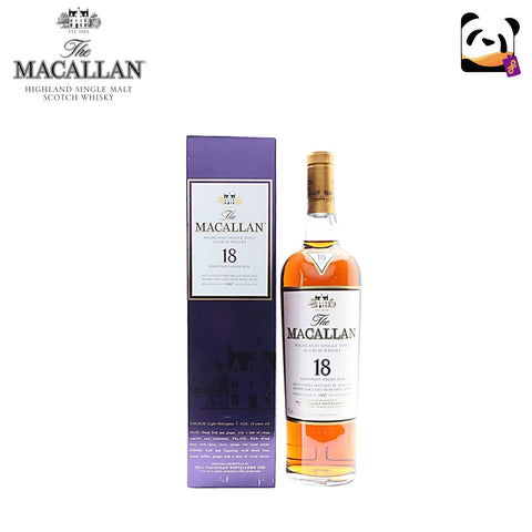 The Macallan 18 Year Old Sherry Oak 1997 Release 700mL