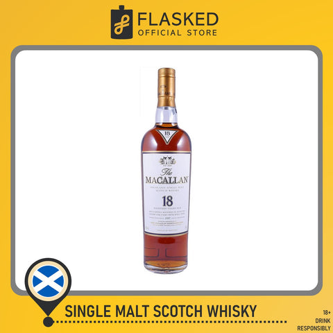 The Macallan 18 Year Old Sherry Oak 1997 Release 700mL