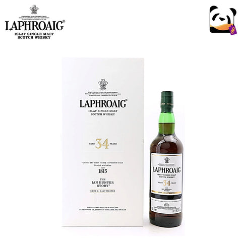 Laphroaig 34 Year Old Ian Hunter Story Book 4: Malt Master 700mL