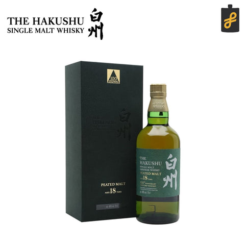 Hakushu 18 Years Old Japanese Single Malt Whisky 700mL 100th Anniversary Edition