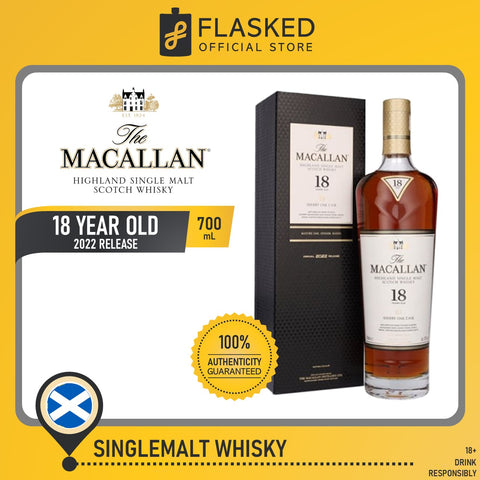 The Macallan 18 Year Old Sherry Oak 2022 700mL