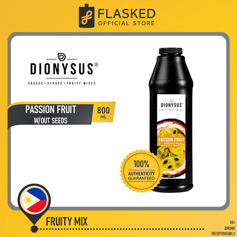 Dionysus Passion Fruit without seeds Fruity Mix 800ml