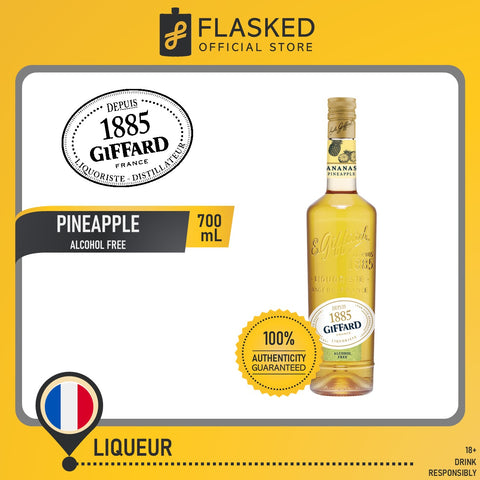 Giffard Alcohol Free Pineapple Syrup 700mL