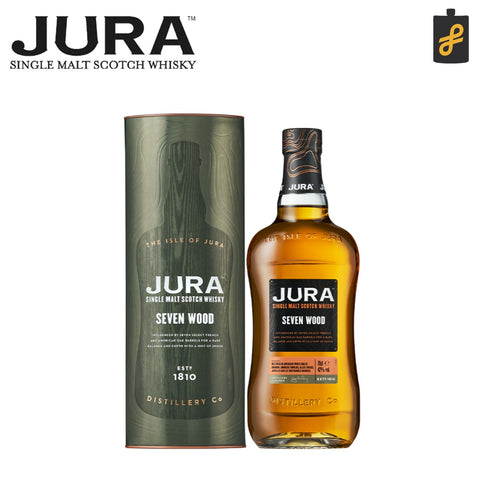 Jura Seven Wood Single Malt Scotch Whisky 700mL