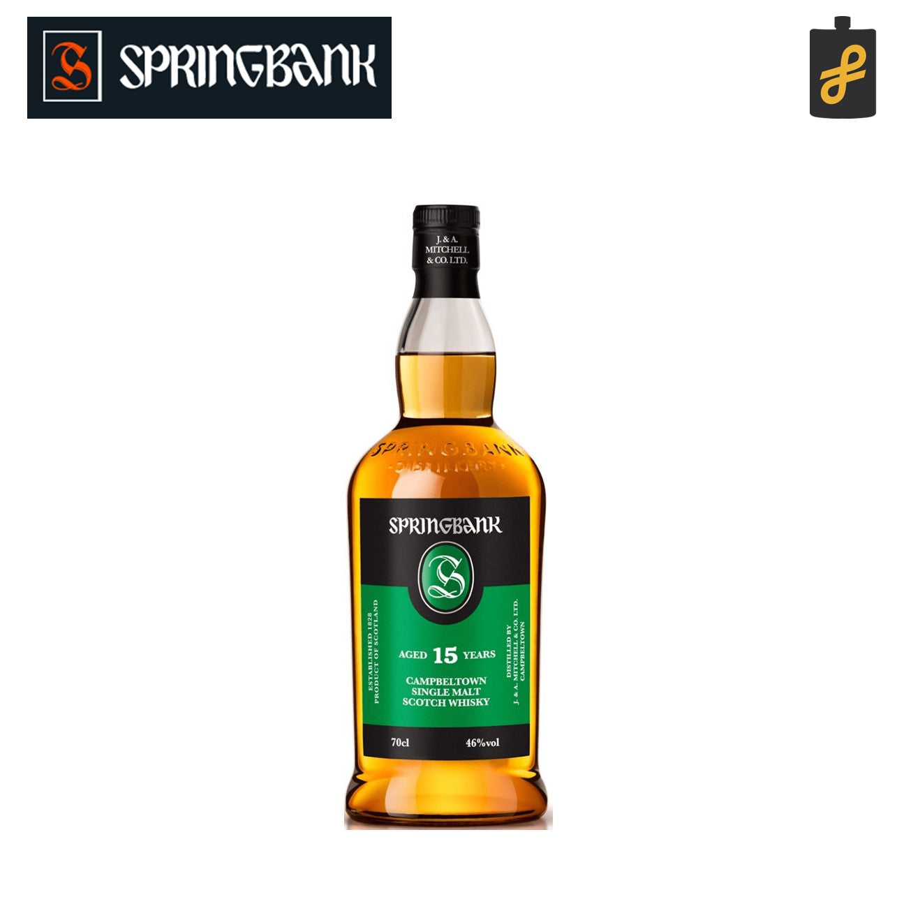 Springbank 15 700mL – Flasked Liquor Store