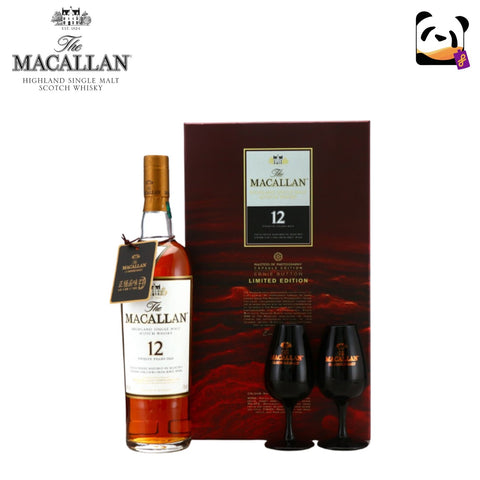 The Macallan 12 Year Old Masters Of Photography Ernie Button Gift Pack 700mL