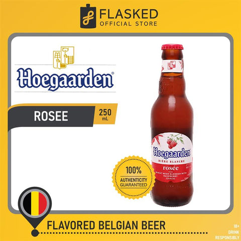 Hoegaarden Rosee Belgian Beer Bottles 250mL