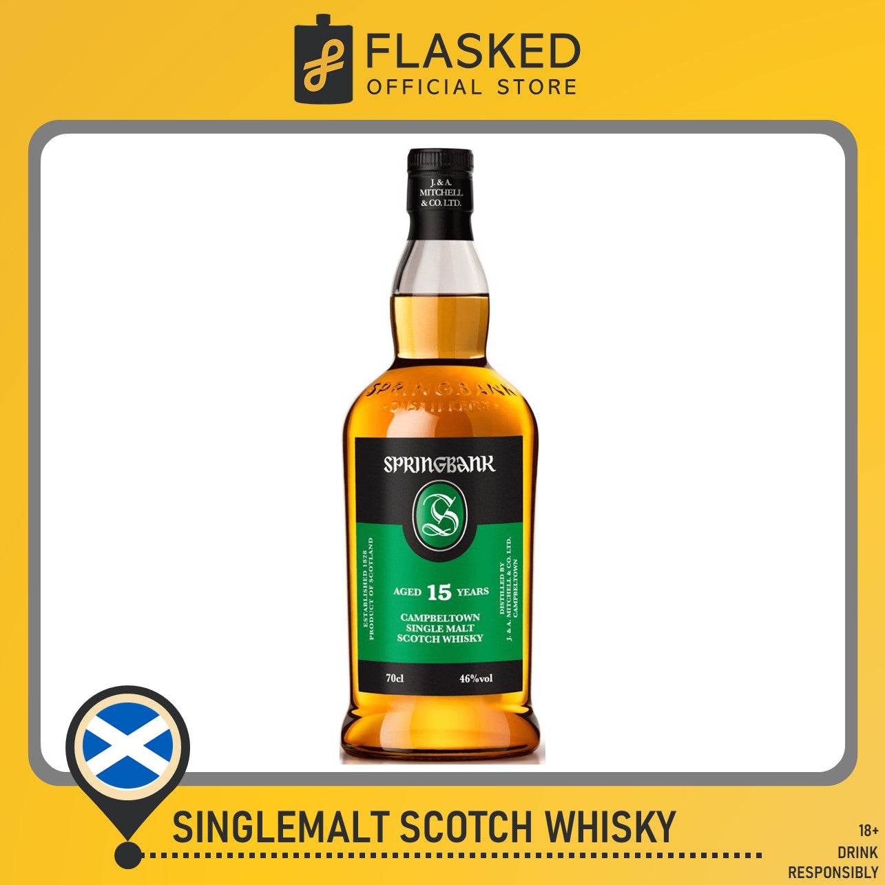 Springbank 15 700mL – Flasked Liquor Store