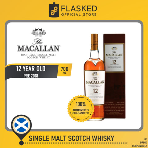 The Macallan 12 Year Old Pre 2018 Release 700mL