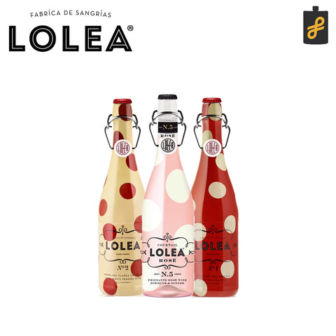 Lolea Sangria Wine Bundle 3x750mL (Red, White, Rose)