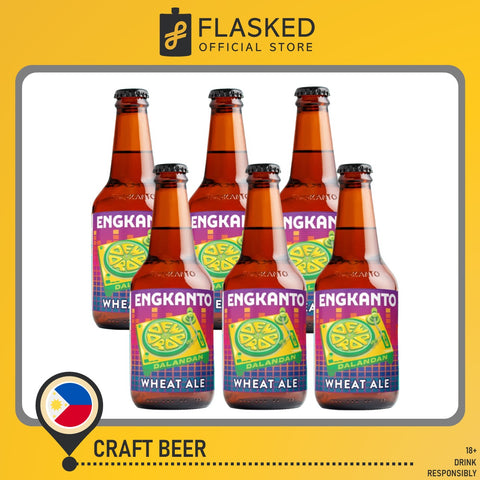 Engkanto Dalandan Wheat Ale Beer 330mL 6 Pack