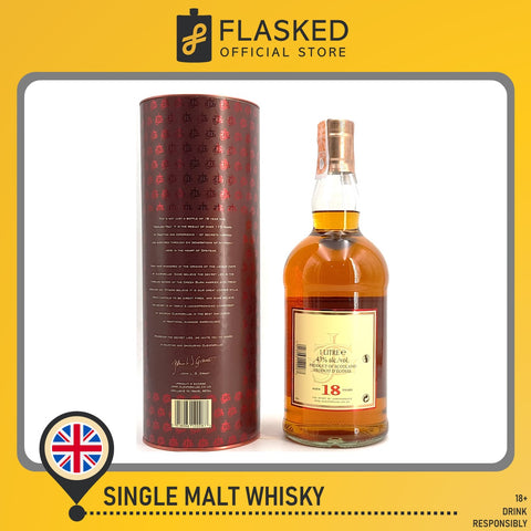 Glenfarclas 18 Year Old Highland Single Malt Scotch Whisky 1L