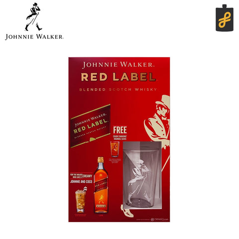 Johnnie Walker Red Label Whisky 1L Highball Pack 4.0