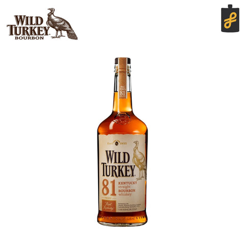 Wild Turkey 81 Bourbon Whiskey 1L