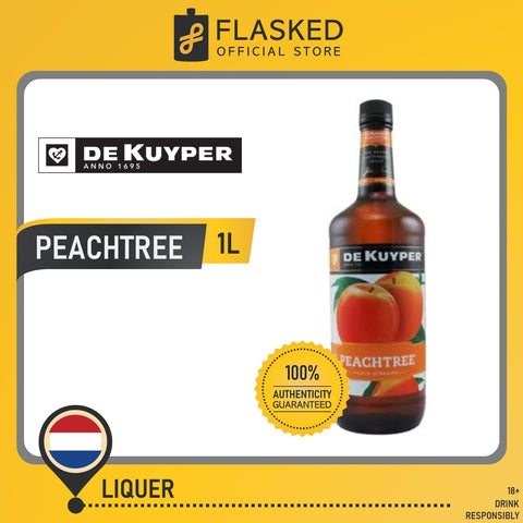 De Kuyper PeachTree Snapps Liqueur 1L