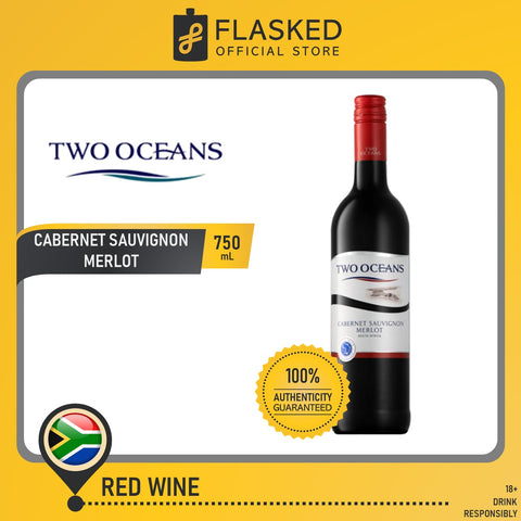 Two Oceans Cabernet Merlot Blend Red Wine 750mL