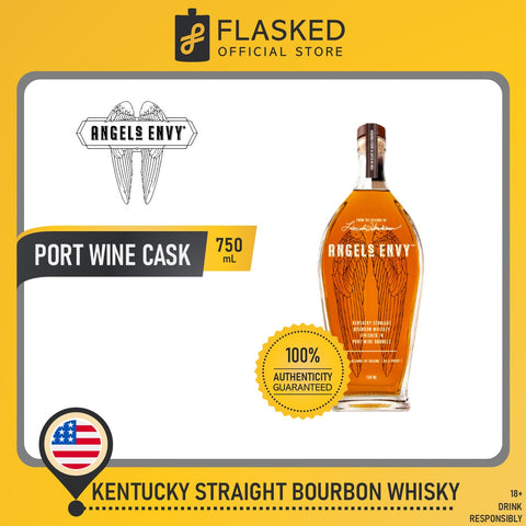 Angel's Envy Bourbon Whiskey Finished in Port Wine Cask 750mL