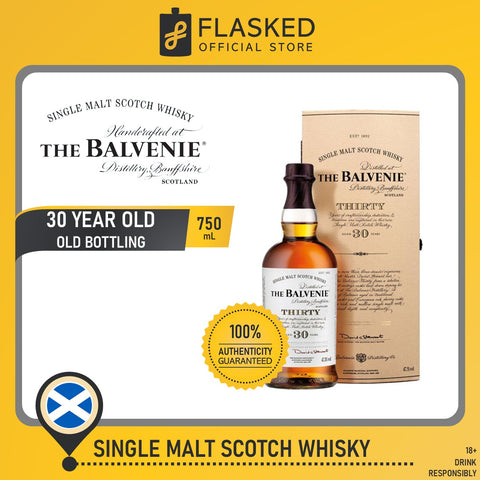 Balvenie 30 Year Old 750mL Old Bottling