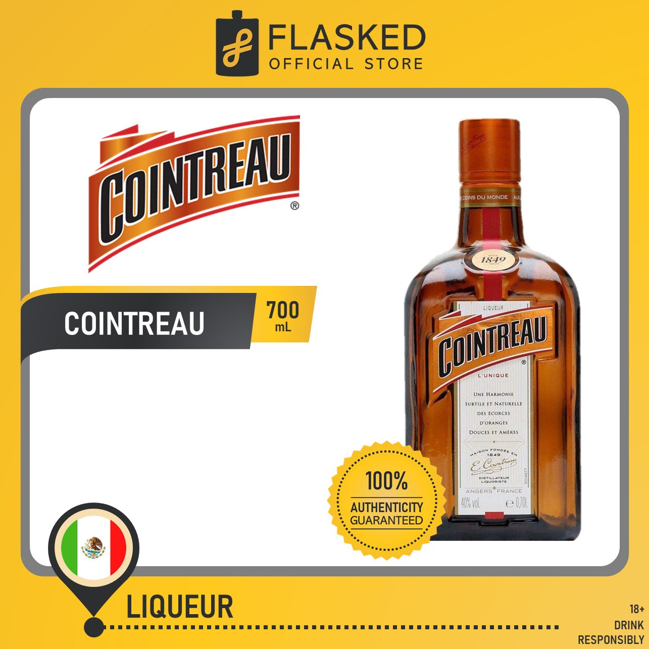 Cointreau Liqueur 700mL