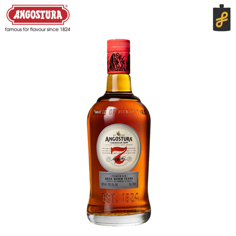 Angostura 7 Year Old Aged in Bourbon Oak Cask Caribbean Rum 700mL