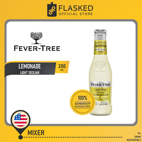 Fever Tree Sparkling Light Sicilian Lemonade 200mL