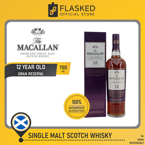 The Macallan 12 Year Old Gran Reserva 700mL