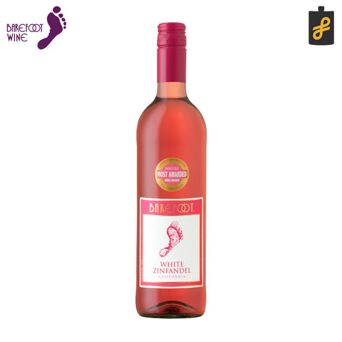 Barefoot White Zinfandel Rose Wine 750mL