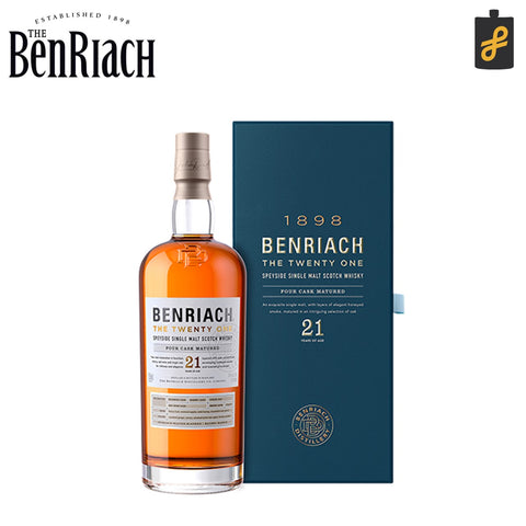 Benriach The Twenty One 21 Year Old Speyside Single Malt Whisky 700mL