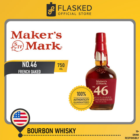 Maker's Mark No. 46 Cask Strength French Oaked Kentucky Straight Bourbon Whisky 750mL