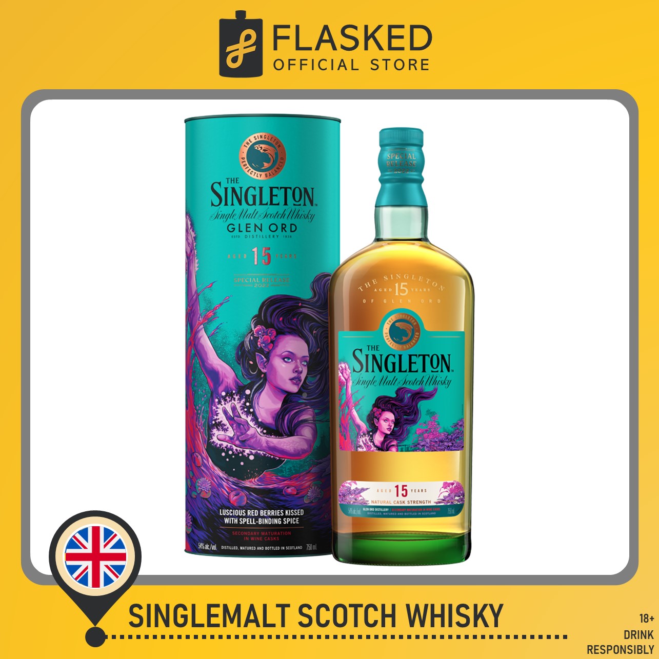 Singleton 15 Year Old Diageo 2022 Special Release Single Malt Scotch Whisky 700ml