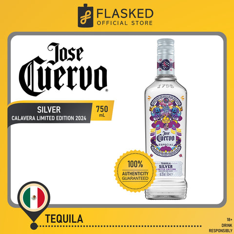 Jose Cuervo Silver 750mL Calavera Limited Edition 2024